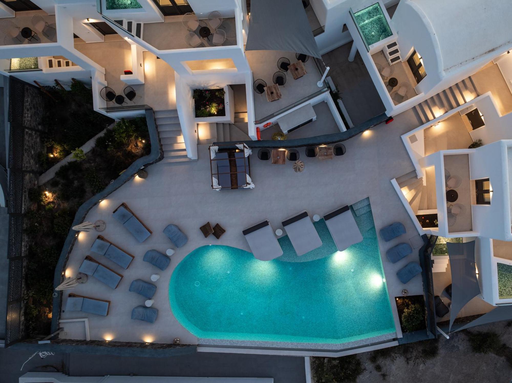 Cuore Santo Suites Fira  Eksteriør billede